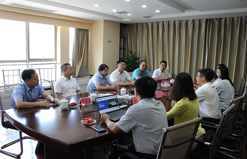 歡迎江西省工業(yè)合作協(xié)會黨支部書記、副會長袁輝斌一行蒞臨挺進環(huán)保調(diào)研