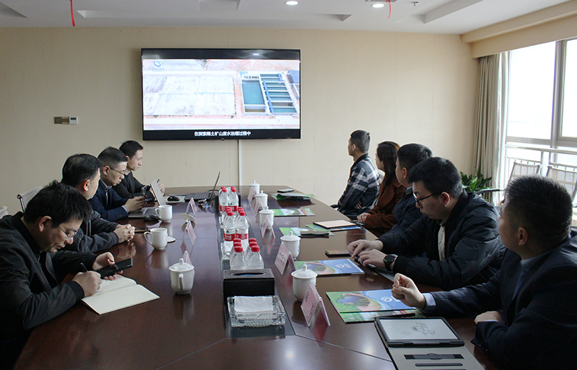 北京琪玥環(huán)保科技股份有限公司董事長(zhǎng)高育磊一行蒞臨挺進(jìn)環(huán)保考察交流